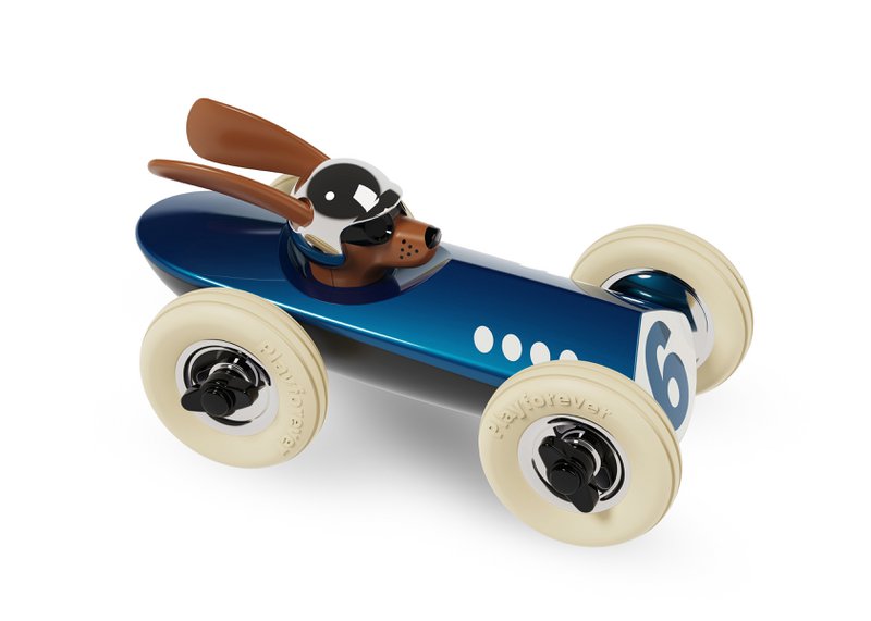 Playforever - Voiture Rufus  Bertie - Bleu - L. 21 cm - %