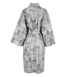 Satijnen badjaskimono met tas Secret Love Story of Royal Vilnius