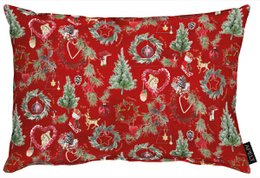 9528 cushion red / green - 35X50