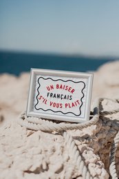 Made in France embroidered