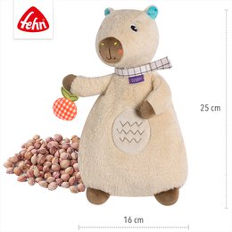 Heatable soft toy capybara