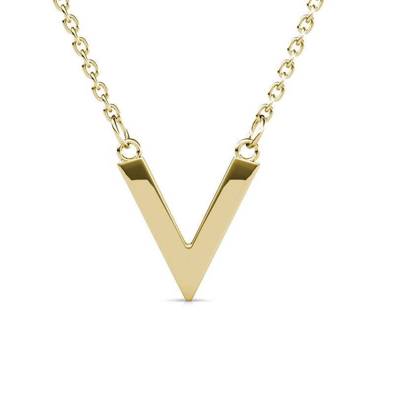 Victory-Anhänger – Gold und Kristall