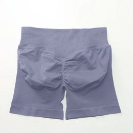 NCLAGEN Seamless Shorts 4.5" Gym Shorts Woman Scrunch Butt Fitness Sports Short Workout Seamless Leggings Running Yoga bottoms Copy