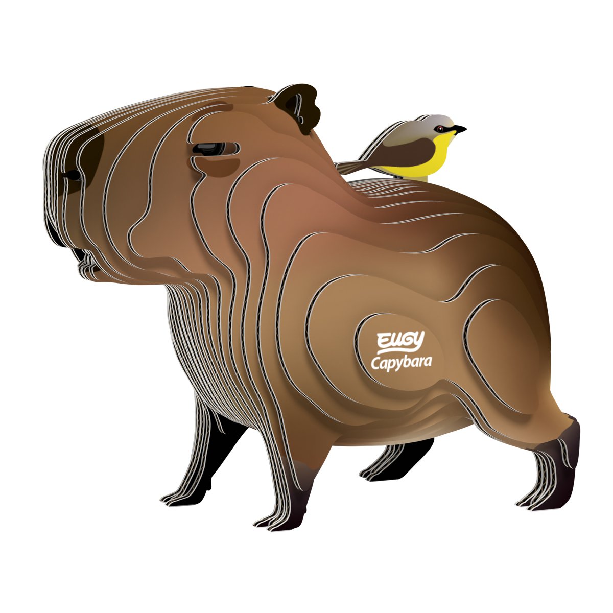 EUGY 3D-Puzzle - Capibara