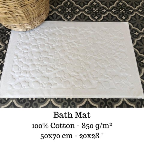 Handtuch Badematte, Toilettenmatte, 50x70 cm, Saunamatte
