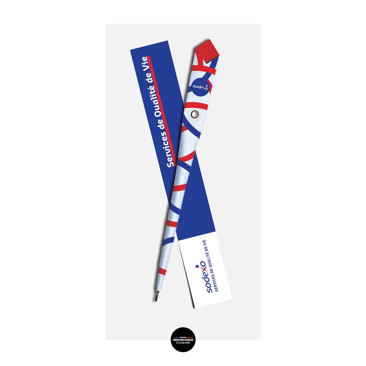 Penna di carta personalizzata — 250 penne — Multimodelli - Franco