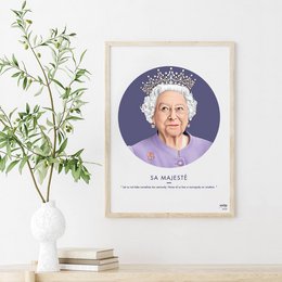 Póster "Su Majestad" 30x40cm