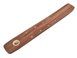 YIN YANG incense stick holder wood