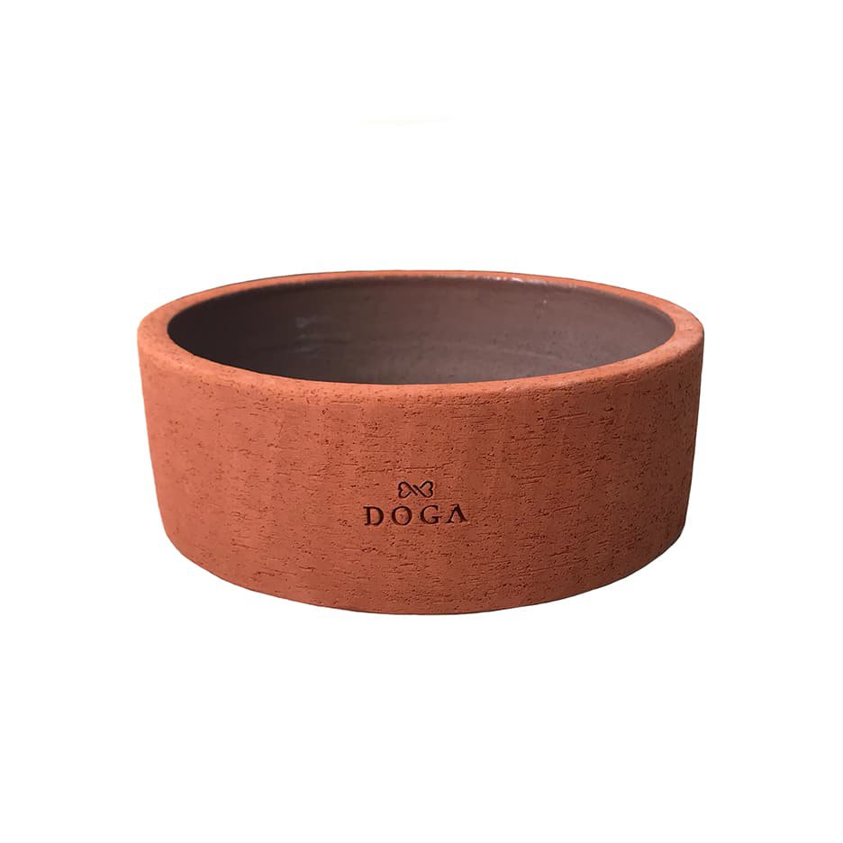 Terracotta Marokko hundefoder skål