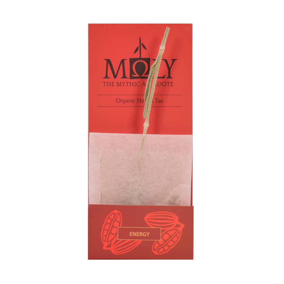 MΩLY "Energy" – Té de hierbas HoReCa con tallo de hierbas naturales