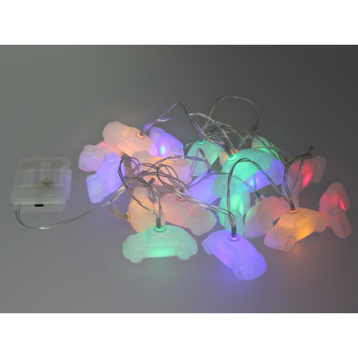 Volkswagen VW Beetle 3D-Lichterkette, 3 m, 20 x LED – mehrfarbig