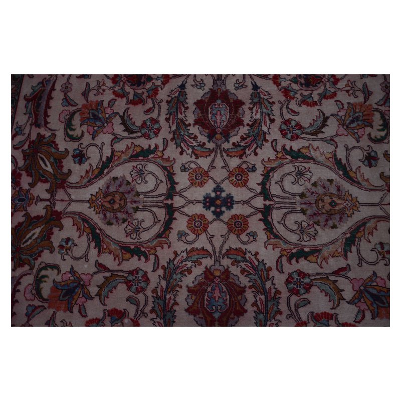 Overfarvet Vintage Pink Orientalsk tæppe