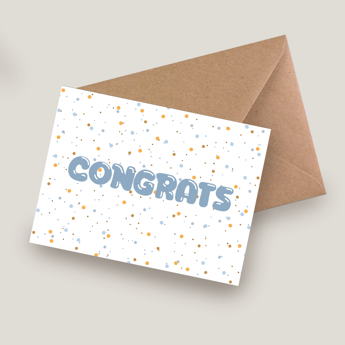 Card - Congratulations - Terrazzo