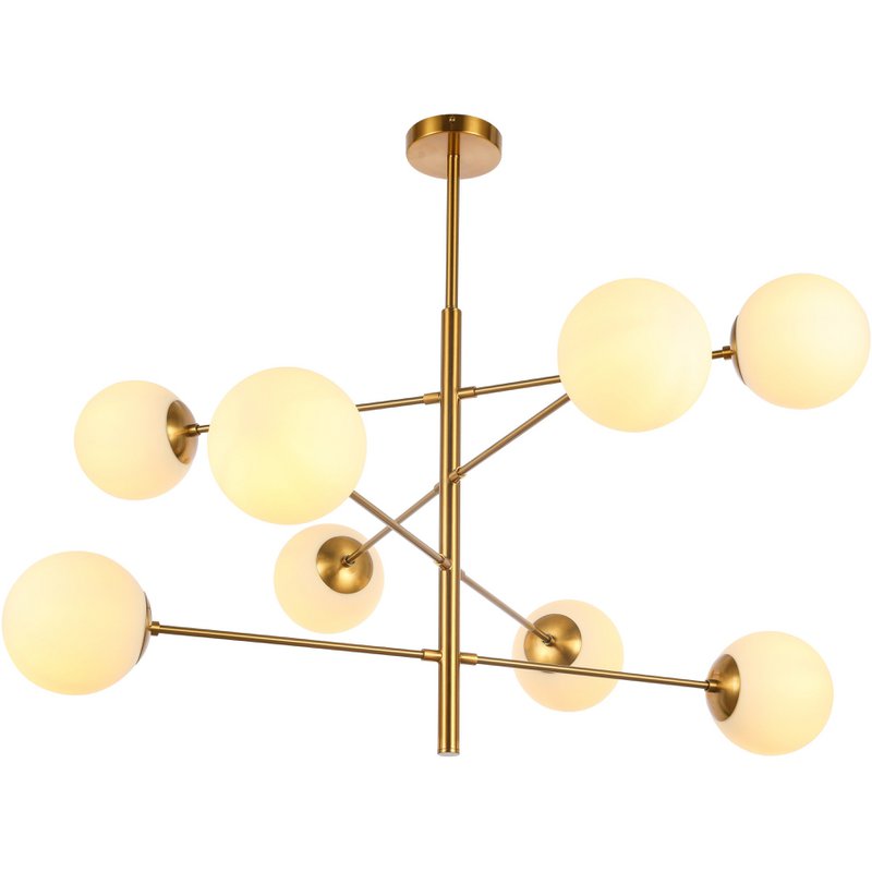 Lampa wisząca Nepal White Gold 8-Light