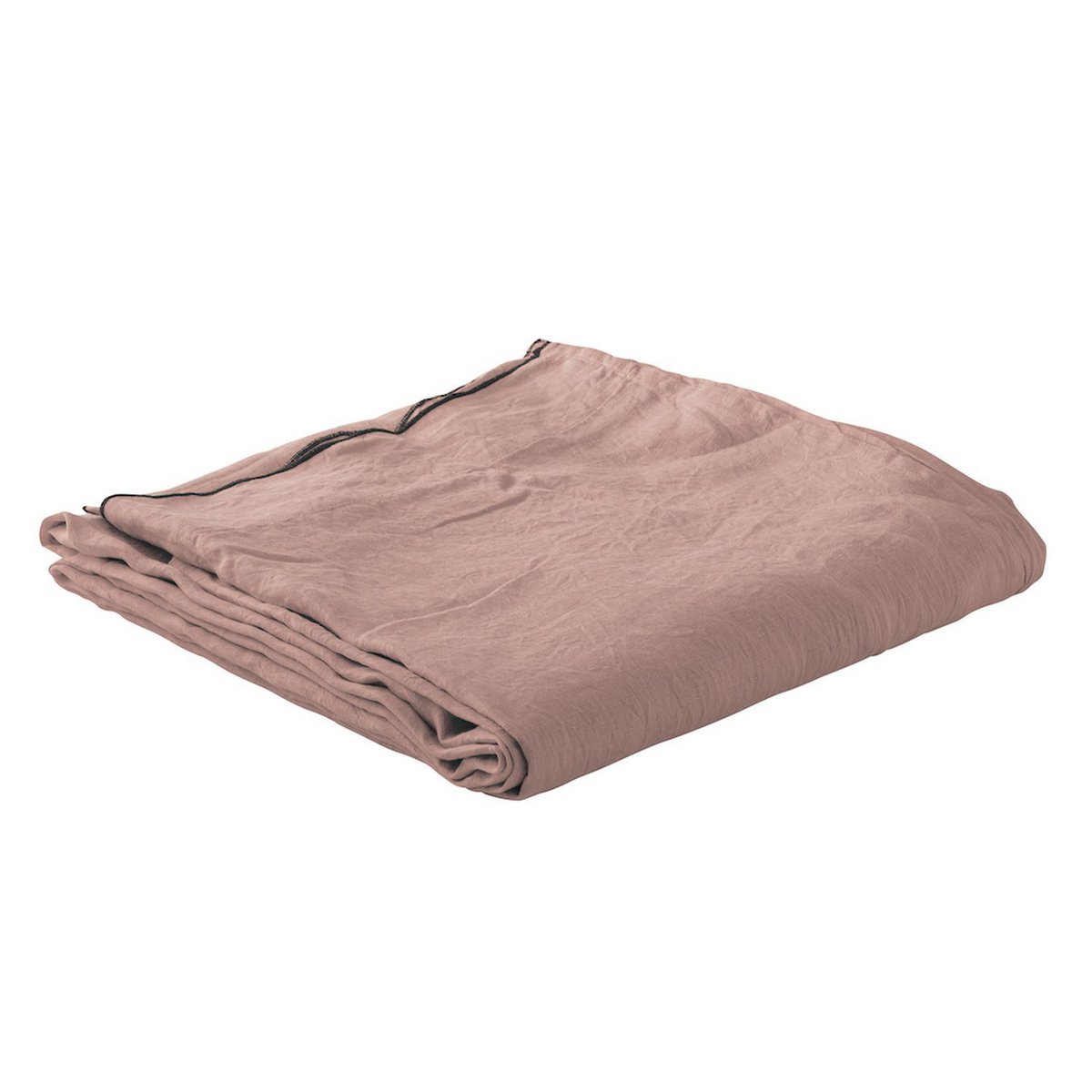 FLACHES LEINEN 240X300CM 100% GEWASCHENES LEINEN PINK NUDE