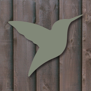 Hummingbird silhouette