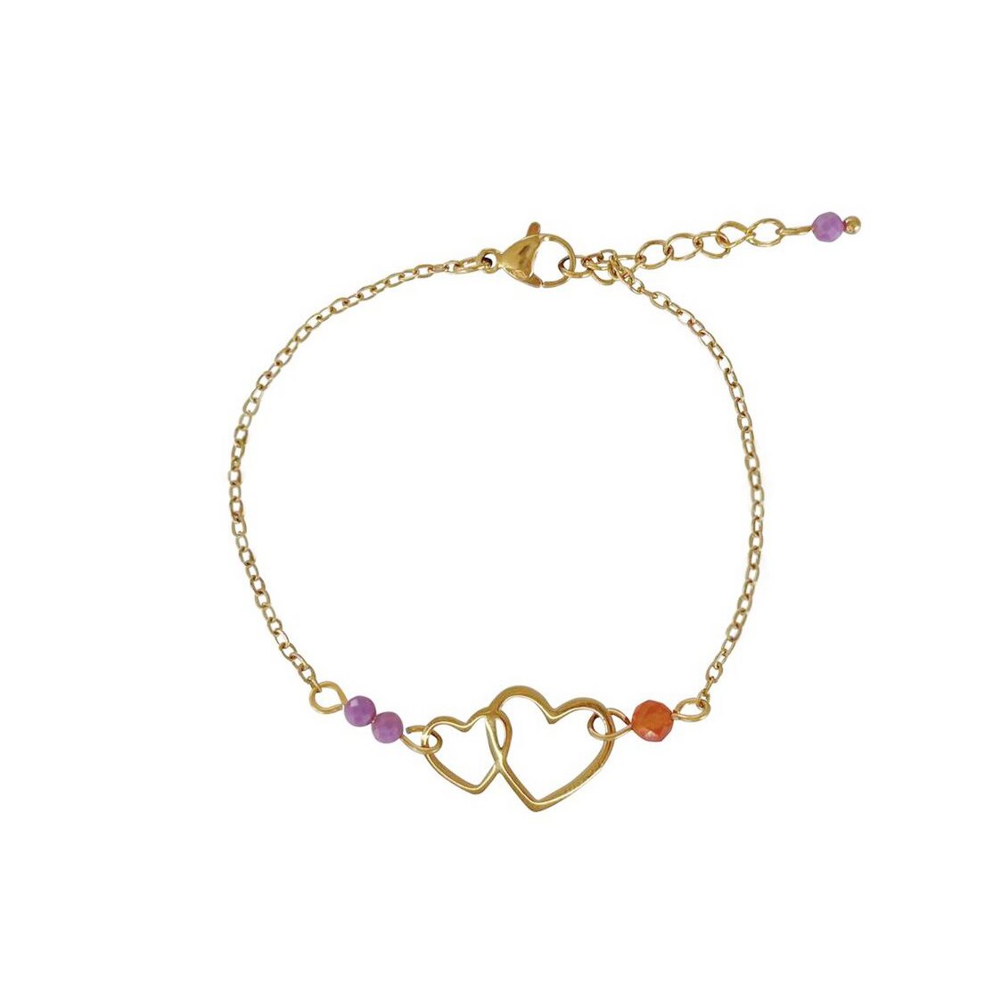 Brazalete amoroso y valiente - oro