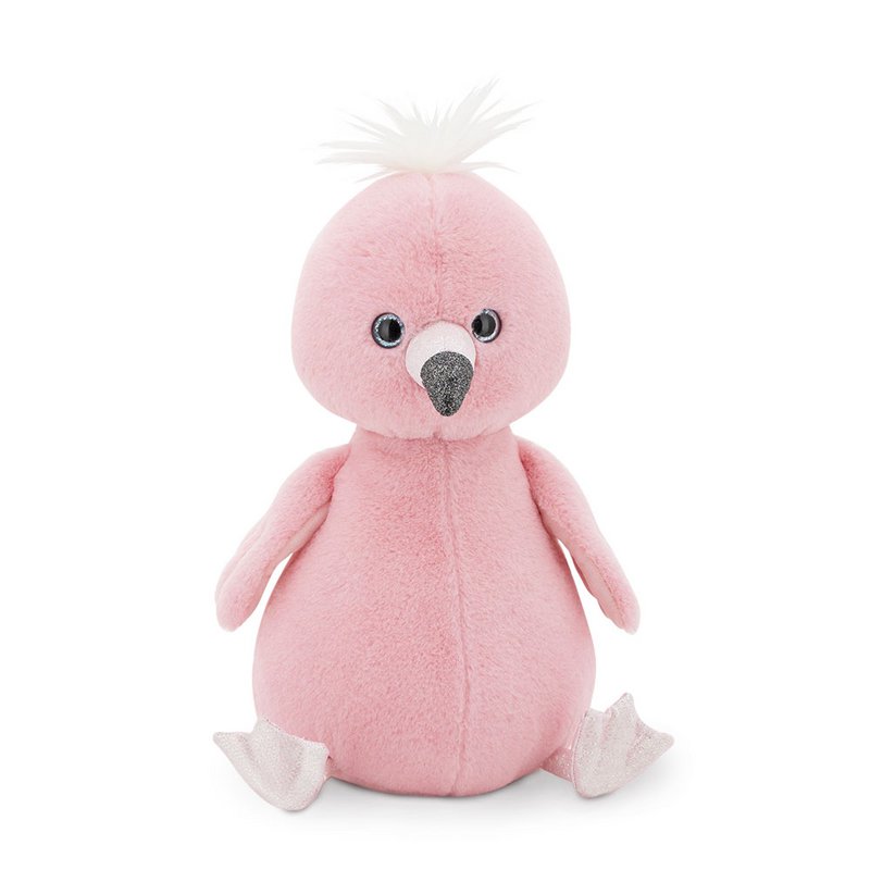 Jouet doux, Fluffies - duvet le flamant rose (42 cm)