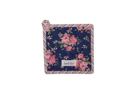 Pot holder Bella blue 20x20 cm Isabelle Rose