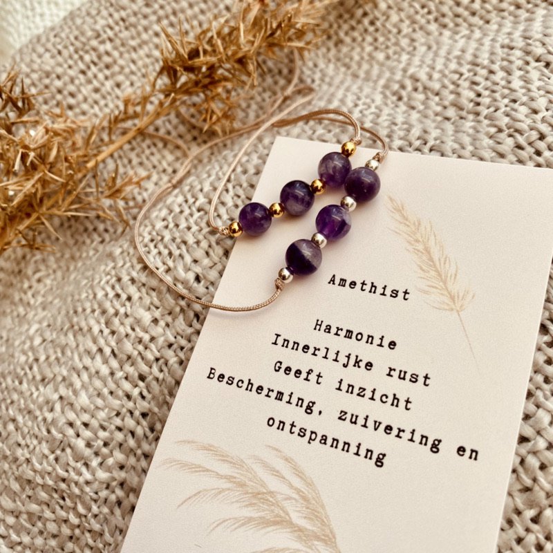 Bracciale prezioso - Ametista