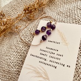 Edelarmband - Amethyst