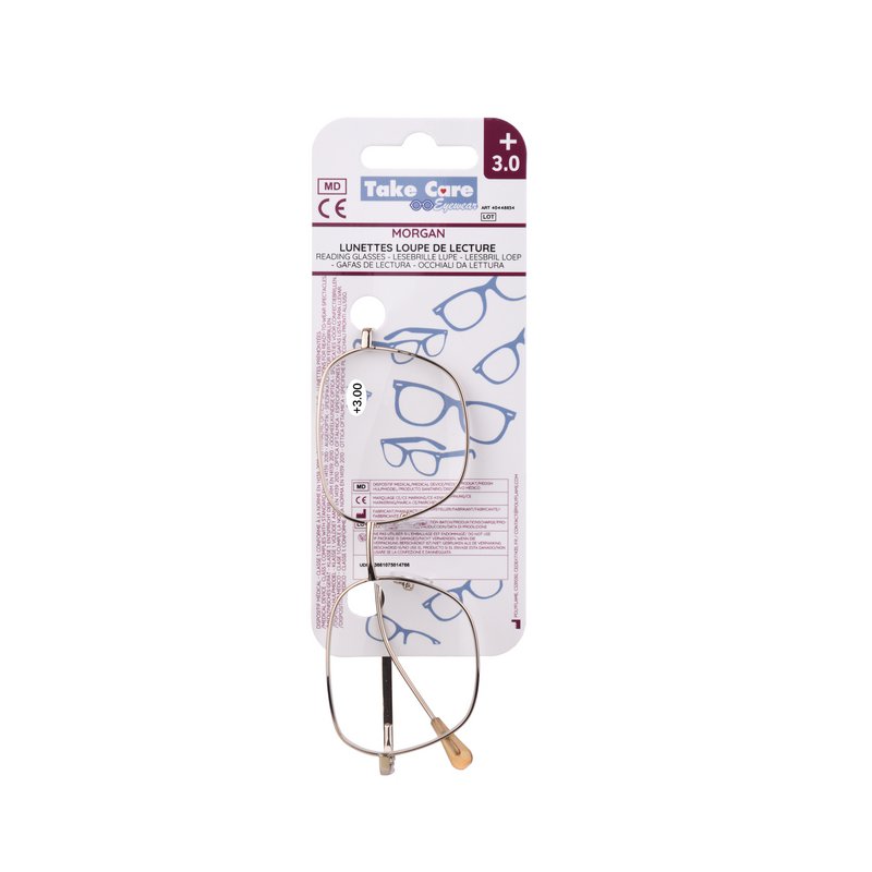 Reading glasses – Morgane Métal +3.0
