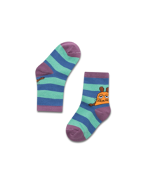 koaa – The Mouse “Stripes” – Socks blue/green