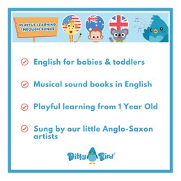 Ditty Bird Baby Sound Book: Chansons drôles