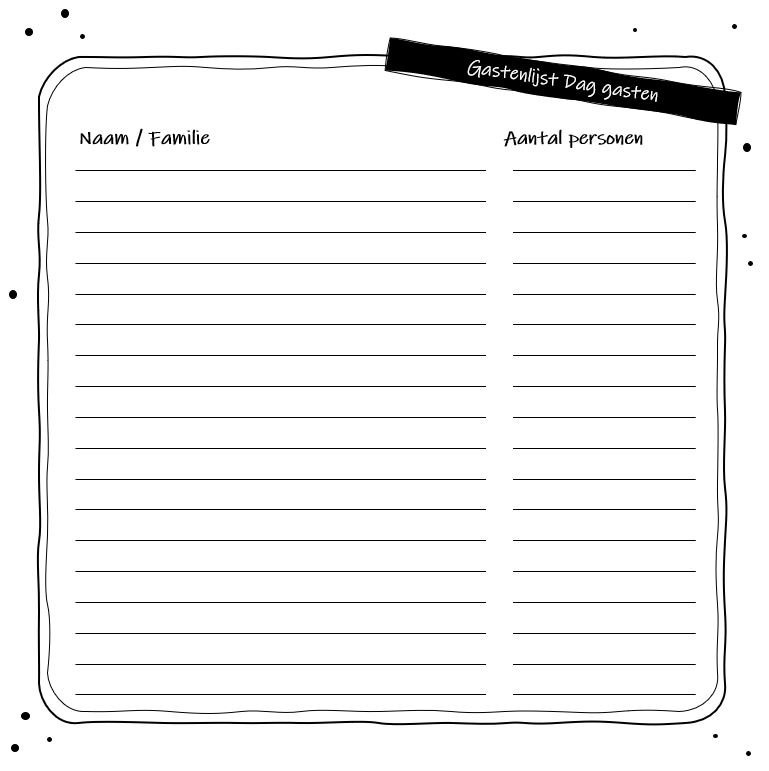 Fill-in Book SilliBeads - My Wedding Planner Fill-in Book - Hardcover Wire-o (SORT/HVID RANGE)