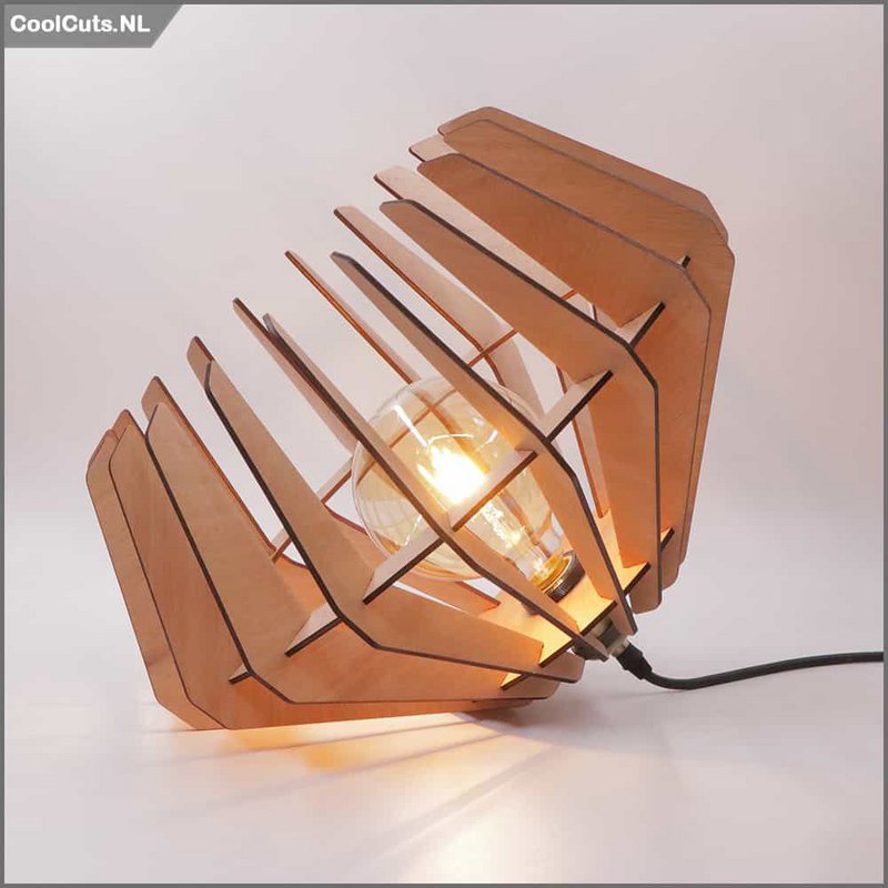 CoolCuts Spin Lámpara Colgante Marrón Ø44 cm