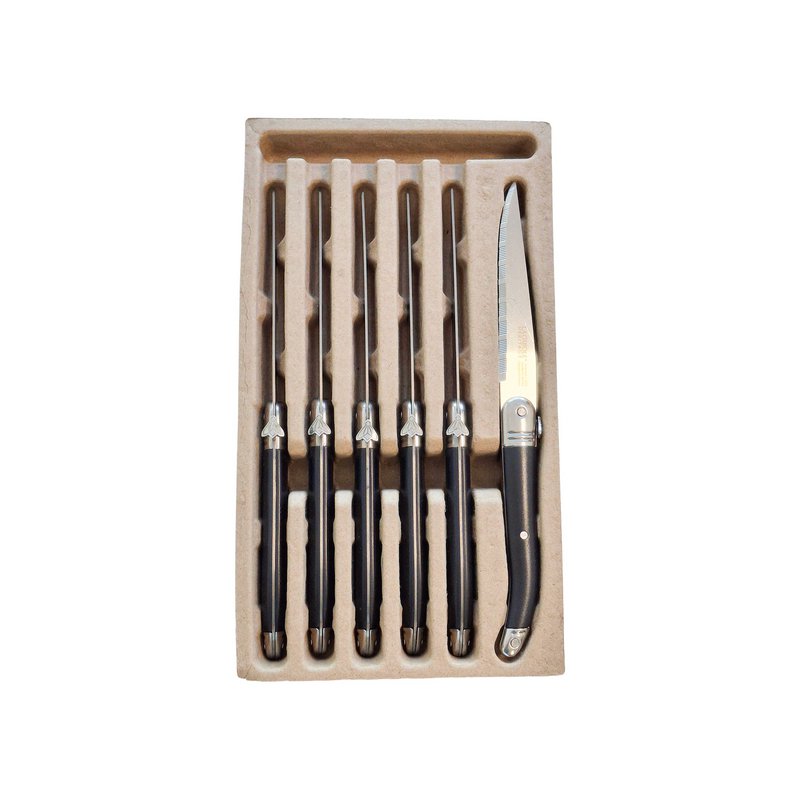 Laguiole Héritage Steak Knives – 6 pieces MADE IN FRANCE