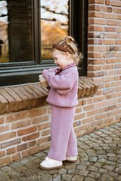 Dziewczęcy zestaw dla dziewczynki – Dusty Mauve