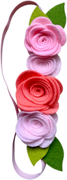 DIY rosa Stirnband