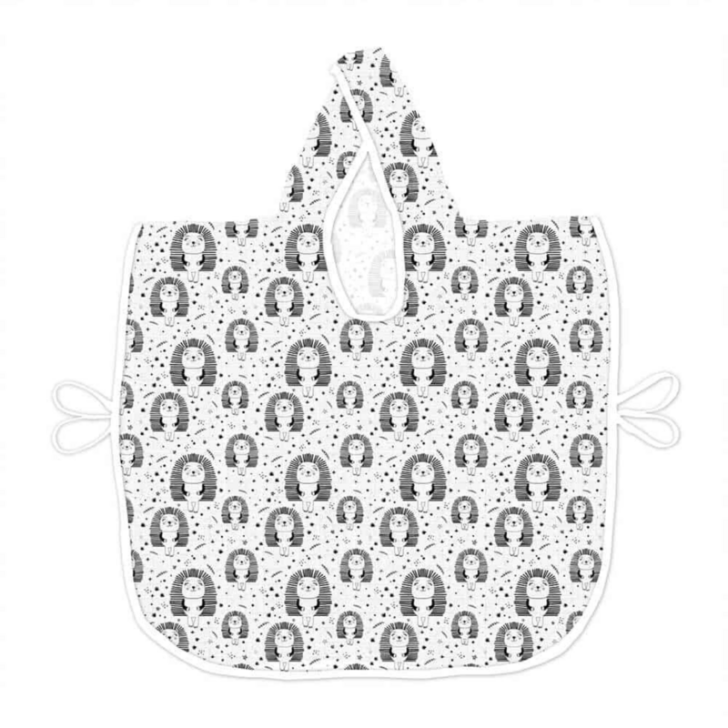 Poncho per bambini, 100% cotone