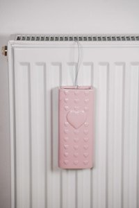 Ceramic humidifier hearts pink Isabelle Rose