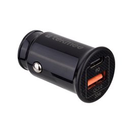 TEKMEE CHARGEUR VOITURE NOIR  20W PD+QC
