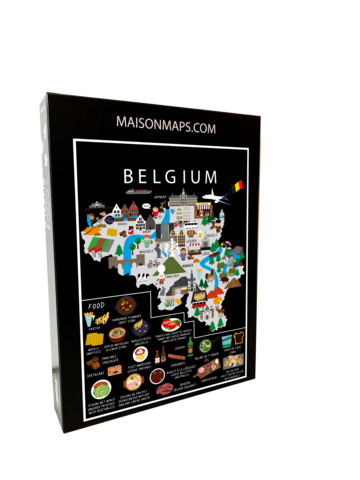 Puzzle of Belgium