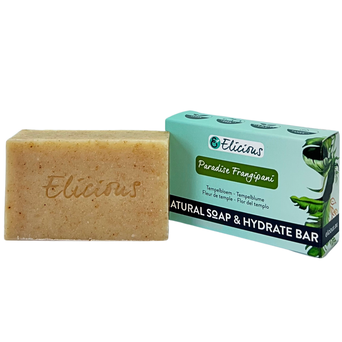 Ręcznie robione mydło naturalne Raj Frangipani 100g