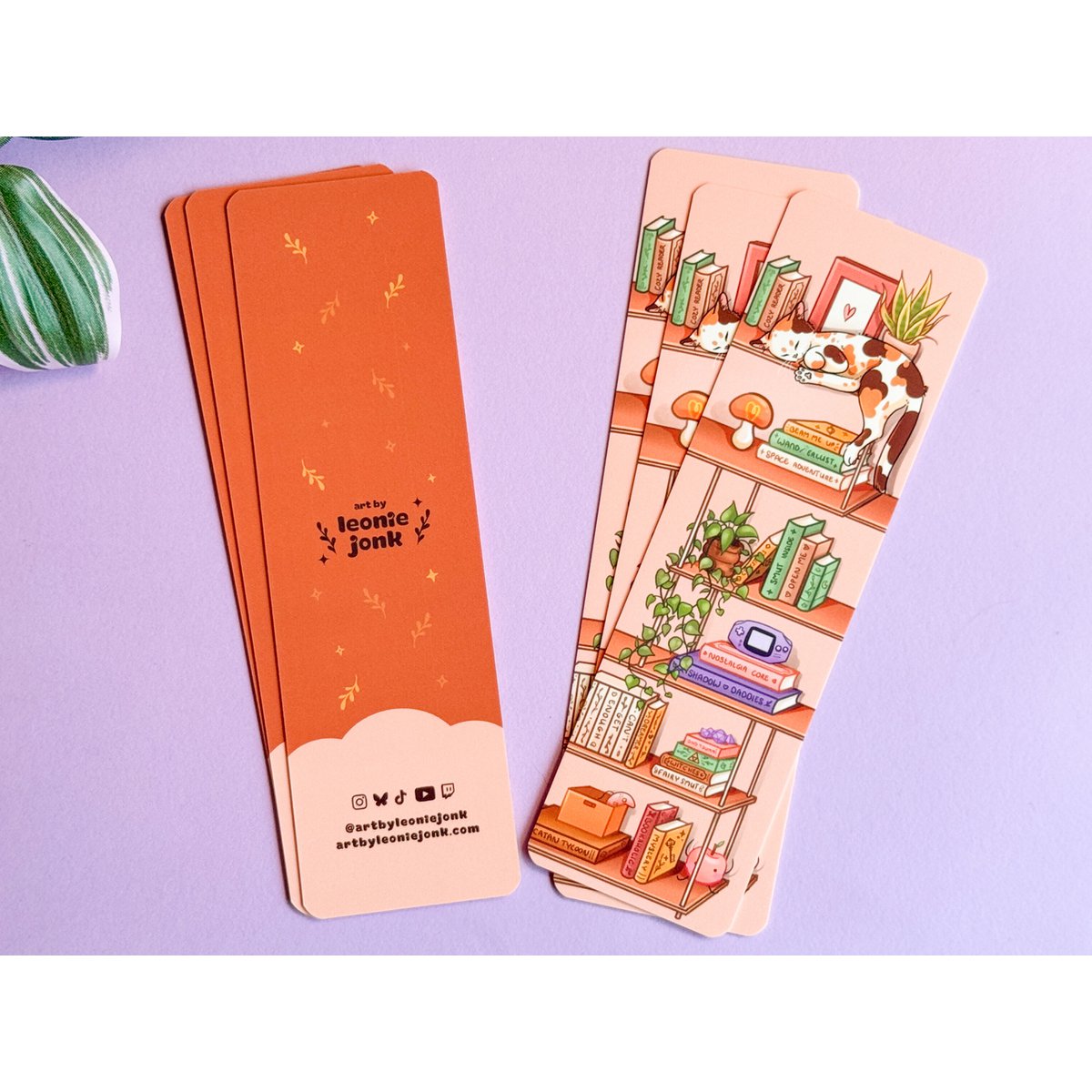 Bookish Bookmark | Soft Touch Laminated boekenlegger