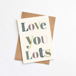 Ti amo tantissimo biglietto | Biglietto d'auguri