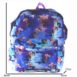 XL Backpack Pixels Cat mermaid (Catmermaid Pixel)