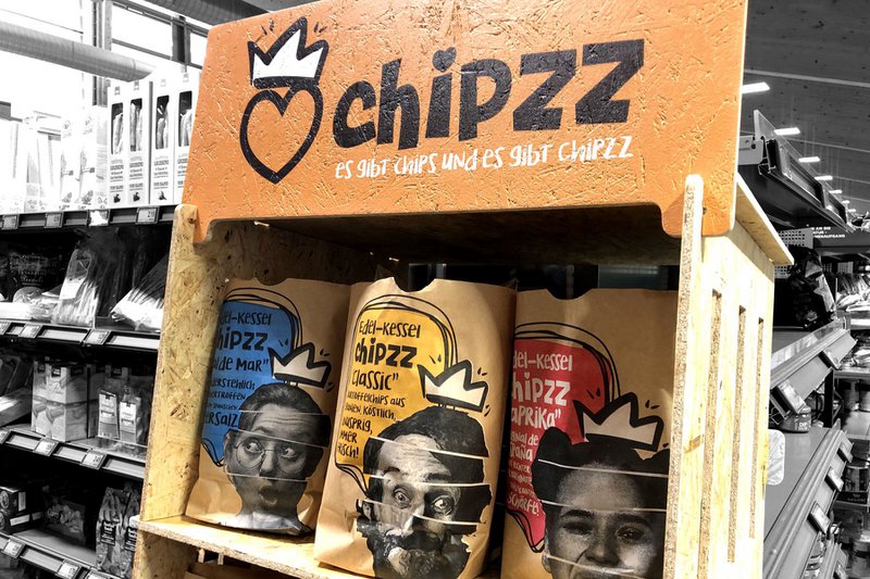 Stand-up display Chipzz