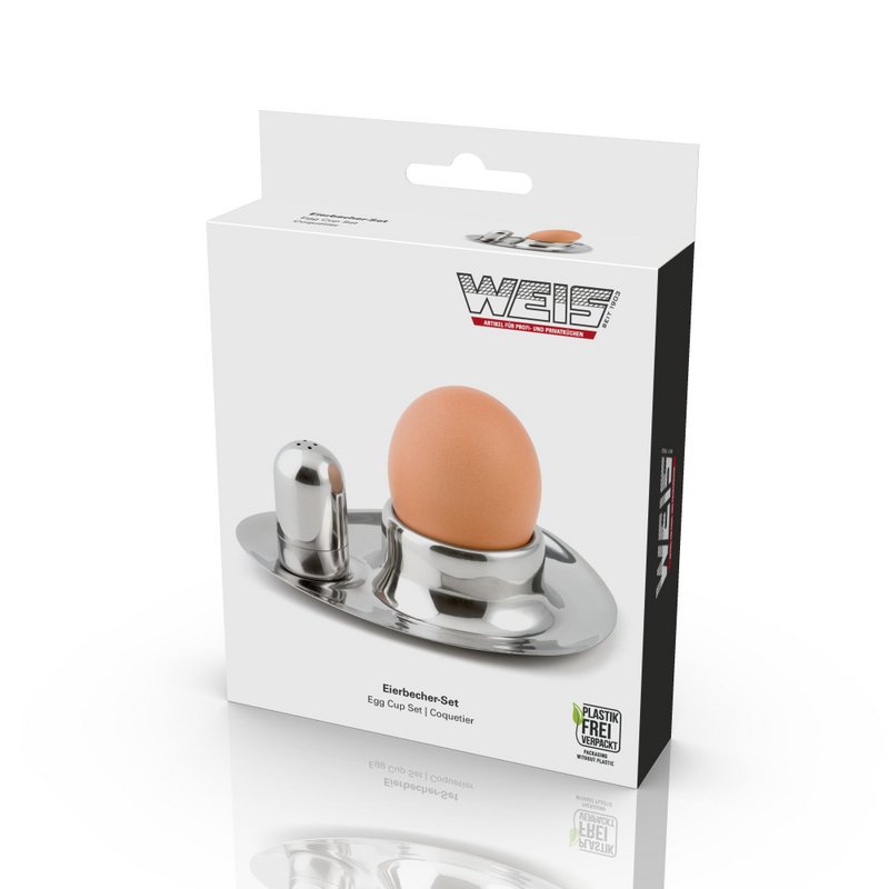 Egg cup incl. Shaker as a set