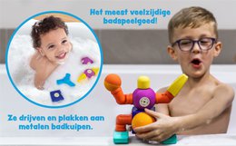 Blockaroo Robot Box - 10 stykker - Blødt magnetisk legetøj