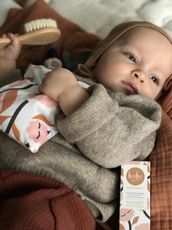 BABYFRAGRANCE tummy comfort pillow with organic herbs