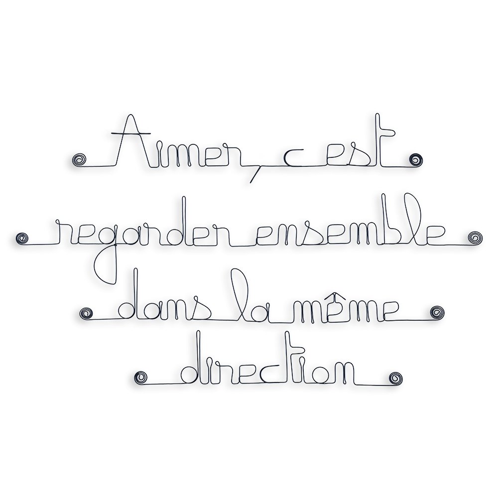Wall quote Love for Couple