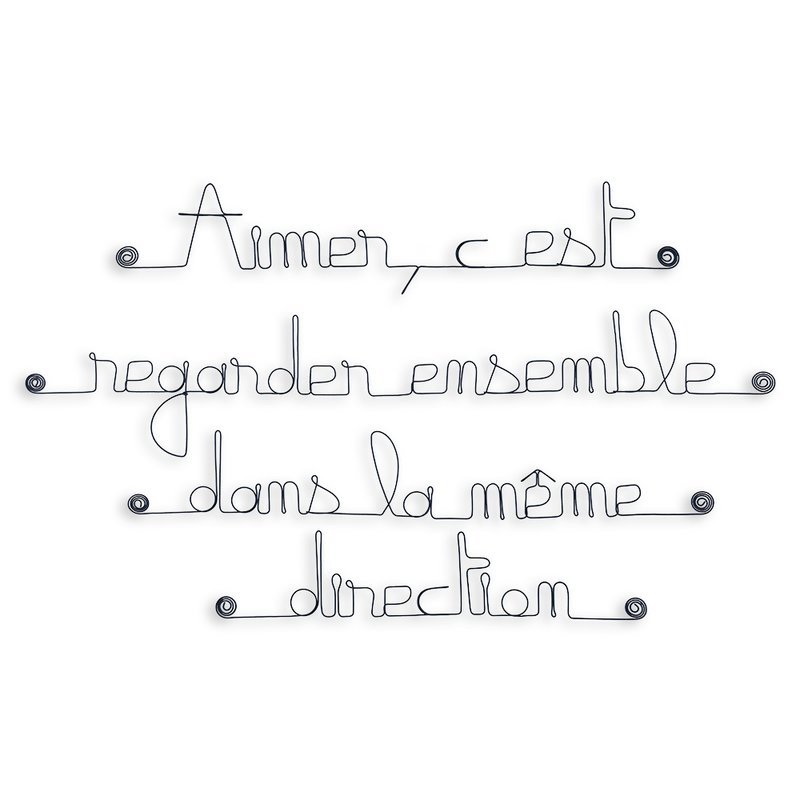Wall quote Love for Couple