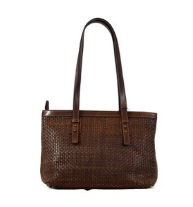 Leren damestas 34 cm lengte x 23 cm hoogte