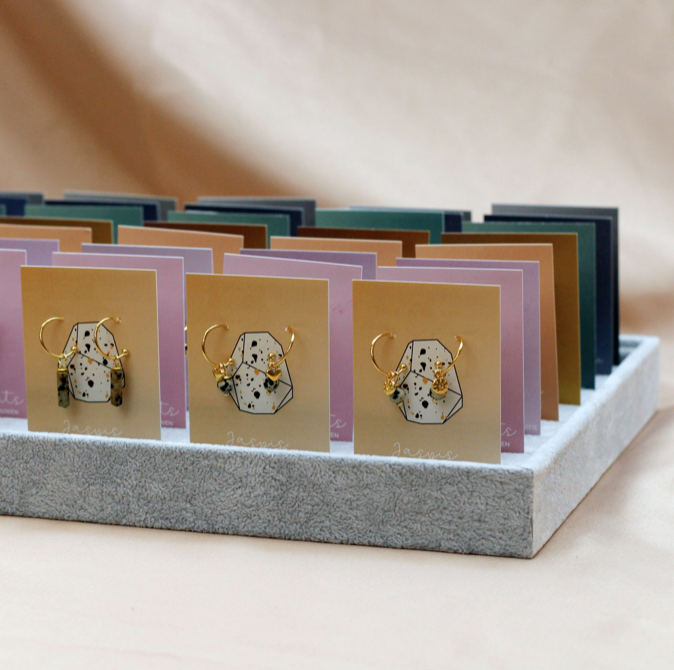 DISPLAY Ohrringe Basic - im Mix