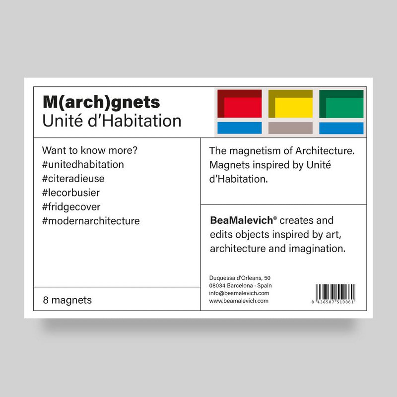 Magnets | Unité d'Habitation (Big windows)